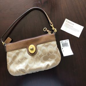 Coach Signature Collection Large Wristlet